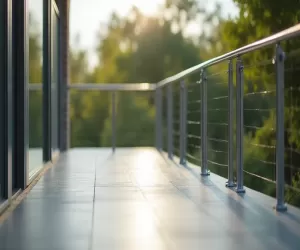 Jaka wysokość balustrady na tarasie
